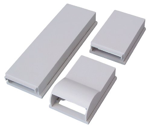 MyWall HZ1-2L Coins Cache Câble Blanc Cover