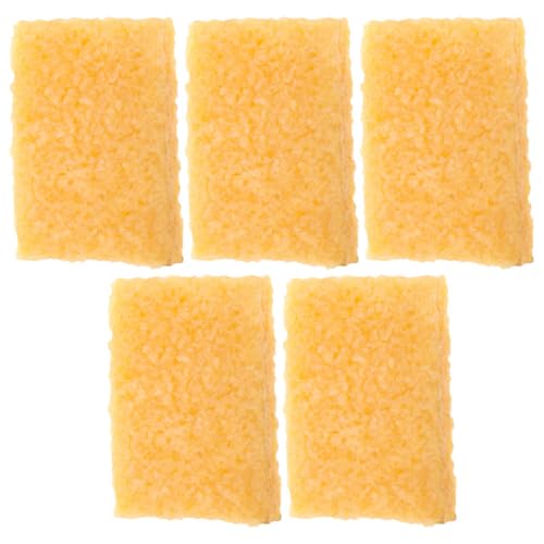 DEARMAMY Bloques Limpiadores de Papel de Lija para Patinetas 5 Piezas 5x3,5x1 Cm, Borrador de Goma Compacto para Limpieza de Cinta de Agarre, Accesorio para Patinetas y Longboards,