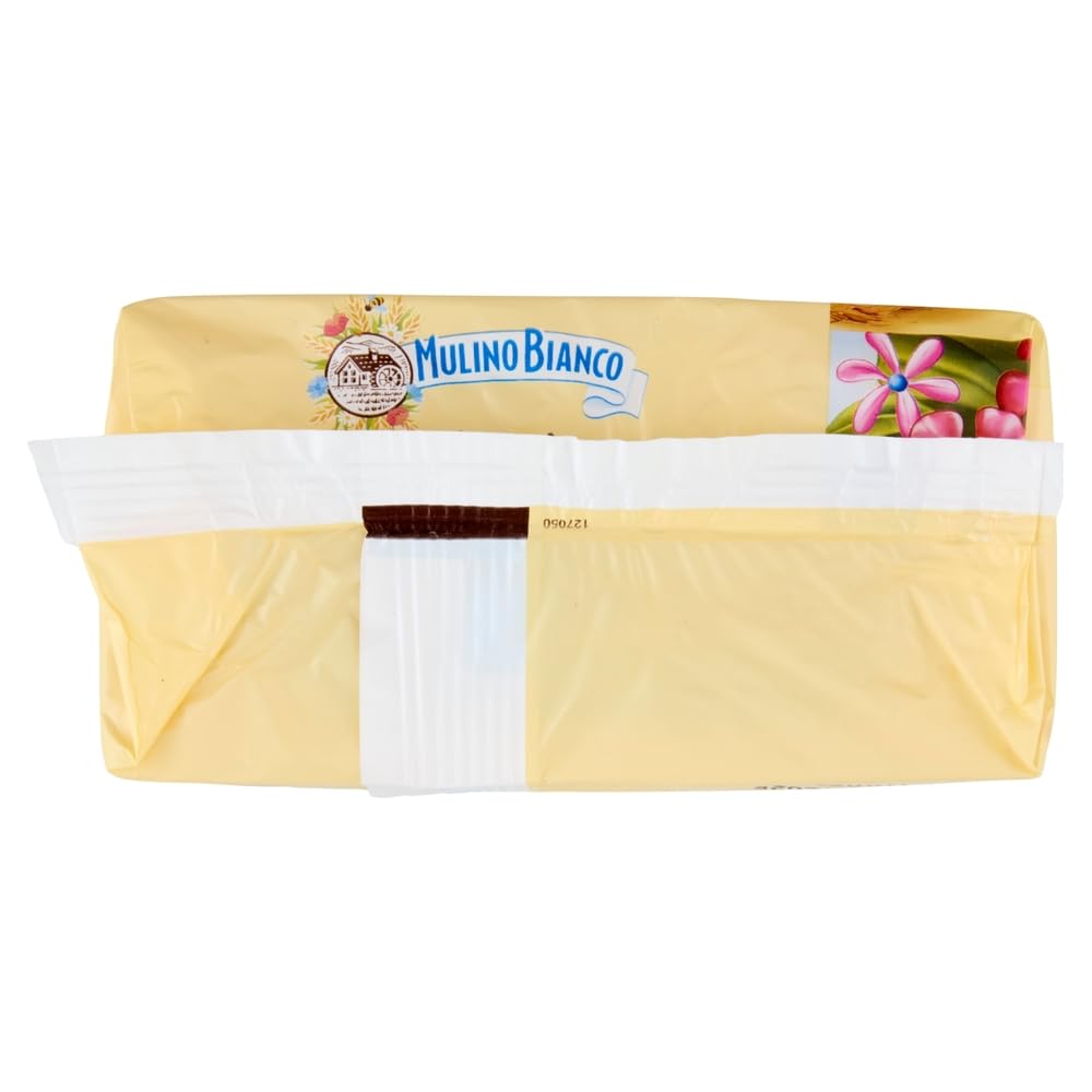 4x Mulino Bianco Flauti Cioccolato, Snacks mit Schokolade, kuchen süßer Snack für zwischendurch (Jede Packung enthält 8 Snack) 280g + Beni Culinari Kostenloser Schlüsselanhänger