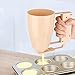 SAVEH Dispensador de Masa,Jarra para Masa de Magdalena,Dispensador de Masa Reposteria,Aplicar para Magdalenas, Crepes O Pancakes,Herramienta para Hornear de Cocina