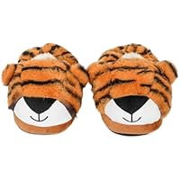 A2Z Kids Cute 3D Animal Slippers Soft Plush Warm Indoor Footwear - Slipper Tiger 11/12 UK CH