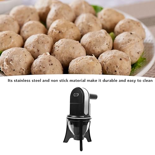 Boulette de Viande Automatique Formant la Machine, Petite Machine Automatique de boulette sucrée, Boule de Viande de Poisson Formant la Machine pour la Boule de Riz Gluant (Prise