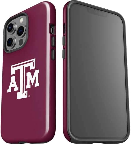 Skinit Impact Phone Case Compatible with iPhone 14 Pro - Officially Licensed Texas A&M University TAM Design