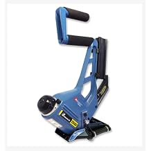 Primatech 250ASG Pneumatic Adjustable Flooring Stapler, 15.5 Gauge, 15 Inch Length, 12 lbs, for S-Lbo 230 Staple, High-Capacity Magazine On Roller