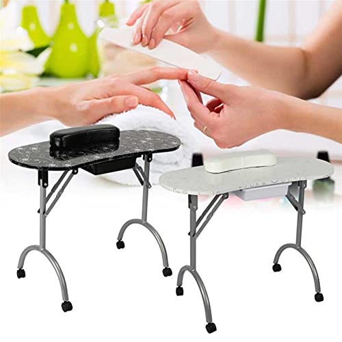 ACYY Tragbare Maniküre-Tabelle Faltender High Density Board Faltbare Nagelkunst Schreibtisch Mit Tasche Maniküre… – Bild 3