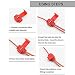 Aiqeer 60 Piezas Conectores de Cable de Scotch Lock, Terminales de Empalme...