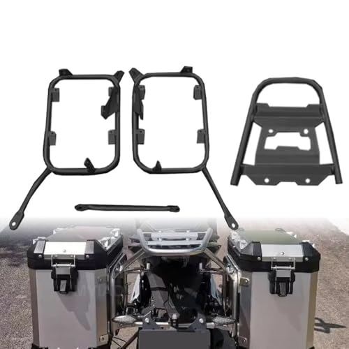 Porte-bagages pour 650 MT 2020-2022 avec support latéral en acier inoxydable arrière