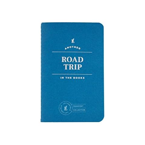 Letterfolk Road Trip Passport Journal — Pocket-sized Travel Book (3.5" W x 5.5" H) Cover