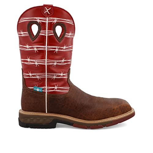 Twisted X Men's 12" Waterproof Nano Toe Western Work Boot4