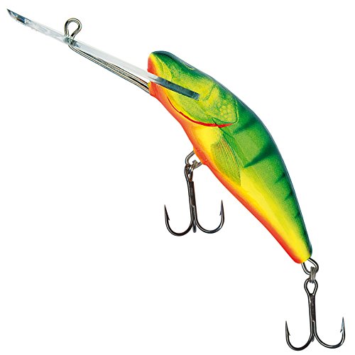 Salmo Bullhead Super Deep Runner 6cm 7g - Wobbler, Farbe:Hot Perch
