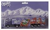 milka mini eggs H0 - 1:87 Milka - Nr.25 - M-Joy - MB Actros - Sattelzug