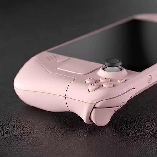 Image of eXtremeRate DIY Full Set Shell with Buttons for Steam Deck LCD, Custom Faceplate Back Plate Replacement Shell for Steam Deck LCD - Cherry Blossoms Pink [Console NOT Included]