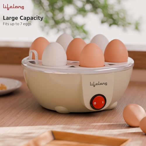Lifelong Store Lifelong 7-Egg Boiler, 350W, 3 Modes - Image 4