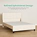 differ life Queen Adjustable Bed with Upholstered Headboard and Frame – All-in-One Electric Base with Zero Gravity, Anti-Snore & Under-Bed Lighting