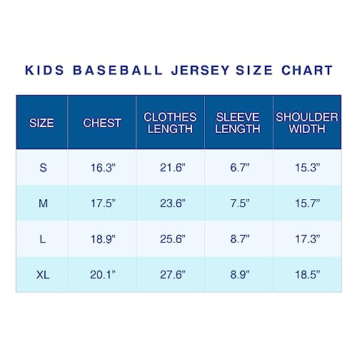 Camiseta infantil de beisebol juvenil com botão de manga curta cor sólida para escola, PE, uniforme