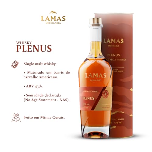 Whisky Lamas Plenus Single Malt Abv 43%