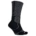 Nike Men's Hyper Elite Crossover Crew Basketball Socks - Medium - Black/Anthracite