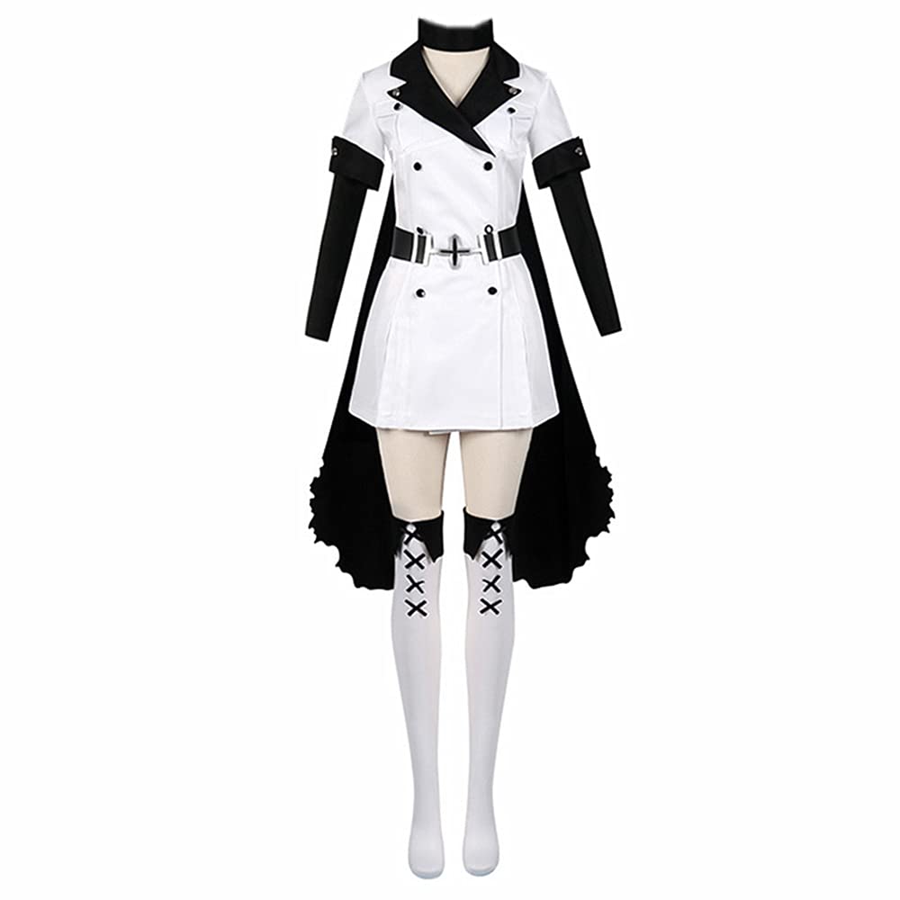 Charous Anime Manga Akame ga KILL! Cosplay Esdeath Esdese Costume,Donne Lungo Trench Coat Vestito Per Perform Cosplay