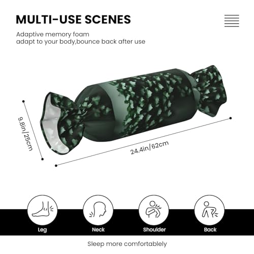 Almohada de espuma viscoelástica tamaño único negro miniatura 3