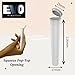 Evo Plastics 1000 Count Clear 116mm Pop Top Tubes, BPA-Free Tube Vial King Size Raw Oil Cartridge Holder Container