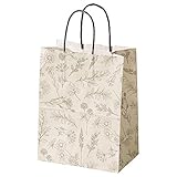 ヘッズ 日本製 紙袋22×29×14cm 白 50枚 手提げ袋 買い物袋 ベルプランツ HEADS BEP-3P