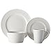 Price comparison product image Casa Domani Casual White Evolve Porcelain Oven, Microwave & Dishwasher Safe 16 Piece Dinnerware Set