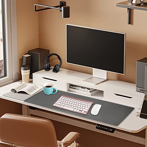 Leather Desk Pad Mat - Protector de Escritorio Grande para Mouse miniatura 5