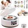 Probiotic Yogurt Maker, Adjustable Temperature and Time Control Yogurt Maker Machine, 1.2L Probiotic Yogurt Motor, Automatic Yogurt Maker Machine with LCD Display