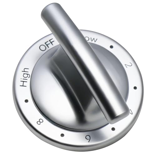 KOLEOLL WP74011493 Range Surface Burner Control Knob Compatible with Jenn Air Electric Slide-in Range Replaces 1189038 AP6011254 PS11744450 EAP11744450