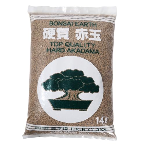 ZzbTwinkle Three‑Line Hard Akadama (Small Grain 3-6mm, 22.5 lb / 14L) &ndash; Premium Japanese Bonsai...