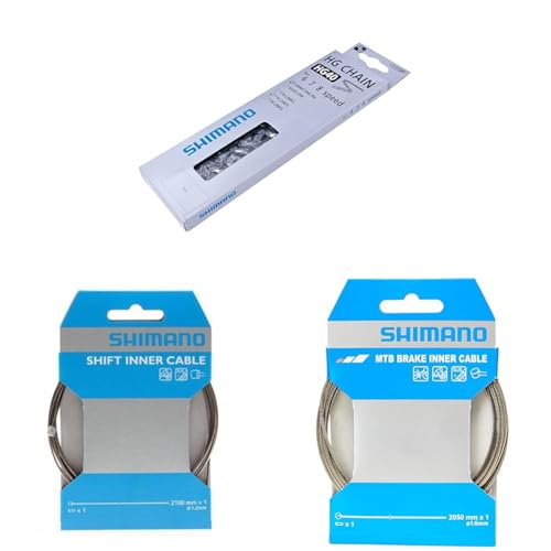 yZbgzV}m(SHIMANO) `F[(8/7/6Xs[h) CN-HG40 `F[sdl 6/7/8S 116L ICNHG40116I + yAp[c VtgCi[P[u XeX 2100mm Y60098911 + u[LC