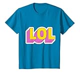 tee shirt lol fille LOL unisexe qui est idéal pour offrir comme cadeau d'anniversaire, cadeau de Noël ou cadeau général