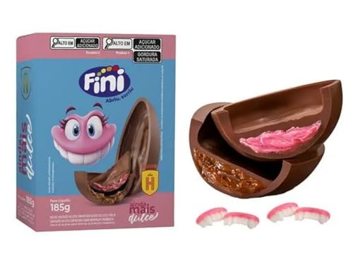 Ovo de Páscoa Havanna e Fini Dentaduras e Doce de Leite 185G