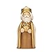 Statuina Presepe Re Magio Baldassarre In Ceramica THUN® - Versione Bianca Con Incenso, Altezza 9cm - Foto 13