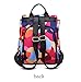 shepretty Mochila Oxford antirrobo Impermeable para Mujer, AL911 Arco Iris