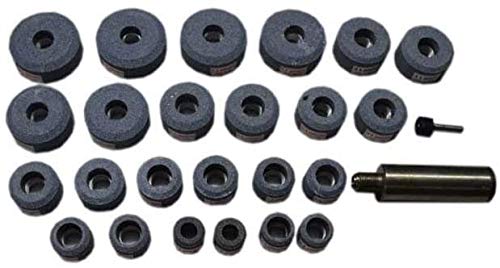 Sioux Valve SEAT Grinding Stones Set 24 PCS 80 GRIT Sioux Holder + Drive Ball