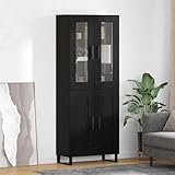 Placement flexible : que ce soit comme armoire de rangement dans la cuisine, buffet haut dans le salon ou armoire d'appoint dans le couloir, la hauteur de 180 cm utilise l'espace vertical de manière optimale même dans les petits appartements en ville