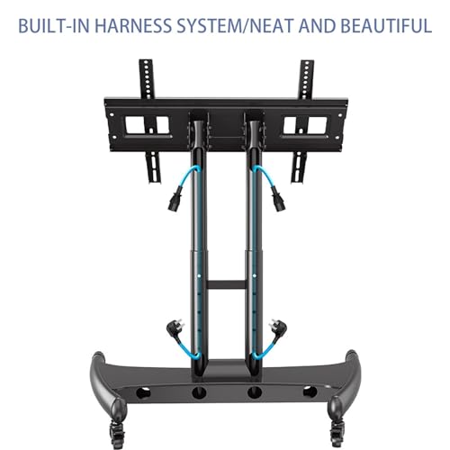 Soporte móvil para TV con ruedas, ajustable, 32-70 pulg miniatura 3