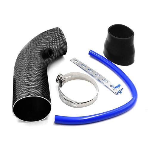 Tuyau d'admission d'air universel 76mm en aluminium pour booster le moteur