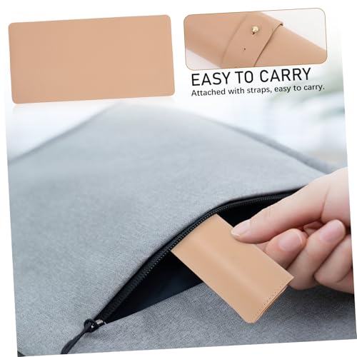 Lurrose protector escritorio doble cara grande khaki miniatura 3