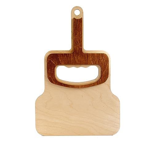 Abanico manual de madera para barbacoa y parrilla miniatura 1