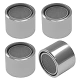 Hitefu 4 PCS 55/64 Inch Solid Brass Faucet Aerator, Kitchen Sink Aerator Replacement Parts, Female Thread Water Conserve Filter for Kitchen, Bathroom & Household