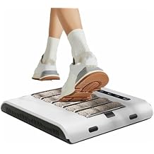 Sole Cleaning Machine, Fully Automatic Shoe Sole Cleaning Machine, Automatic Induction Shoe Polisher, 260RPM Rechargeable, 1000PA Suction Quick Wipe in 5s, for Home, Office