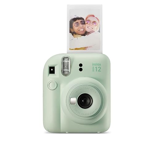 Câmera Instax Mini 12 + Filme de 10 Poses - Verde Menta