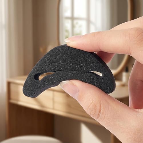 4 pares rellenos de espuma para dedos, insertos ajustables para calzado miniatura 3