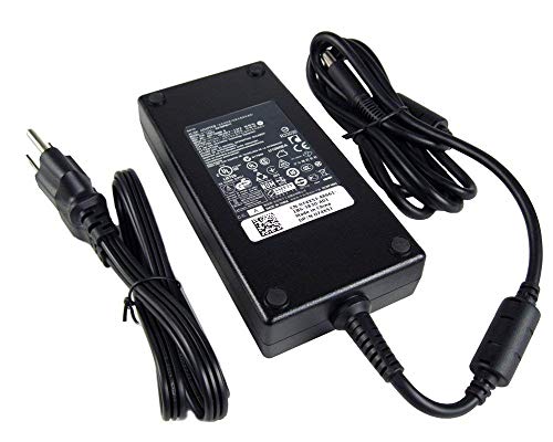Genuine Dell 180W Replacement AC Adapter for Dell Dell Alienware 15 R1, R2, Dell Precision 7510, M4600, M4700, M4800.
