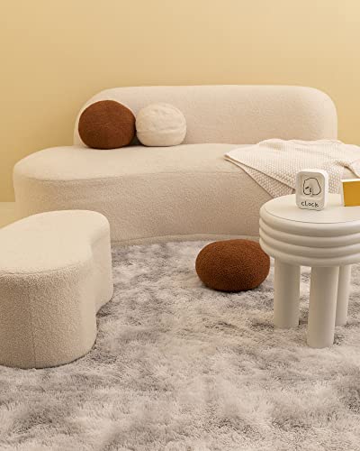 Aternoon 5.3 X 7.5 Feet Shag Area Rugs, Super Soft Fluffy Shaggy Rug Floor Carpet For Living Room, Children Bedroom, Nursery Play Room, Home Decor, 5X8 #TOP7