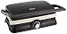 Oster Titanium-Infused DuraCeramic 2-in-1 Panini Maker and Grill, Black with White Griddles (CKSTPM20W-TECO)