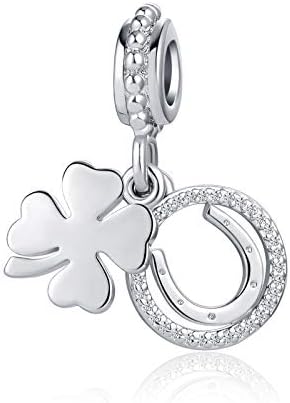 MiniJewelry Ciondoli per braccialetti da donna e ragazza, con ciondolo a forma di cuore, chiave, acchiappasogni, quadrifoglio, bicchiere fortunato, vino, luna, gufo, robot, tiara, laurea