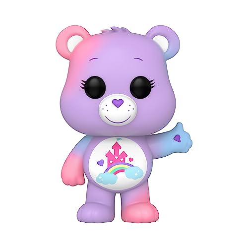 Funko POP! Animation: CB40- Care-a-Lot Bear, Care-A-Lot, Translucent, Glitter CH, Care Bears, Collectable Vinyl Figure - Image 2